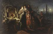 Vasily Perov First Christians of Kiev Sweden oil painting artist